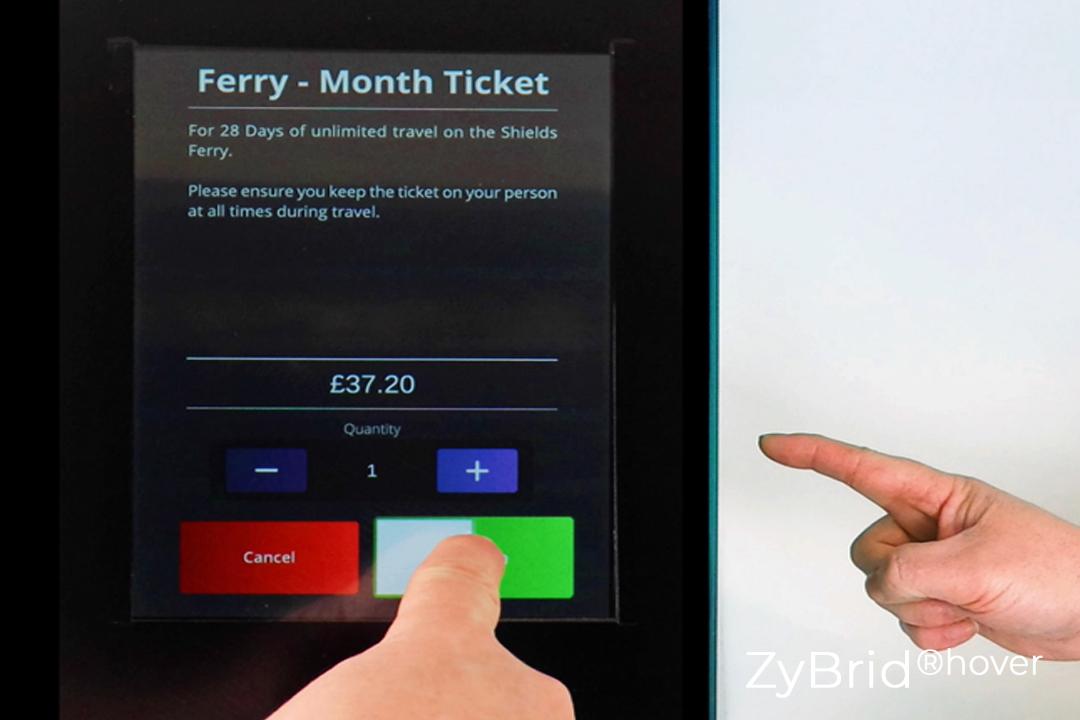 touchscreen display